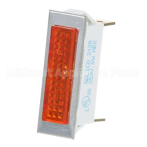 881972 Compatible Vulcan Signal Light 3/8" X 1-5/16" Red 250V