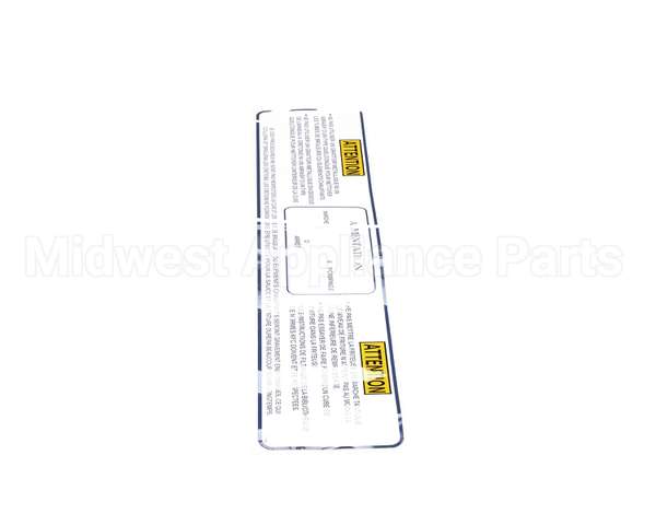 88540 Henny Penny Label-Pwr/Pmp/Mlt, Kfc, Fre
