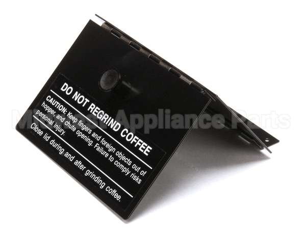 88704BK Grindmaster Cecilware Assembly, Lid, Bi-Fold, Black, 810