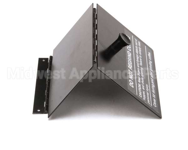 88704BK Grindmaster Cecilware Assembly, Lid, Bi-Fold, Black, 810