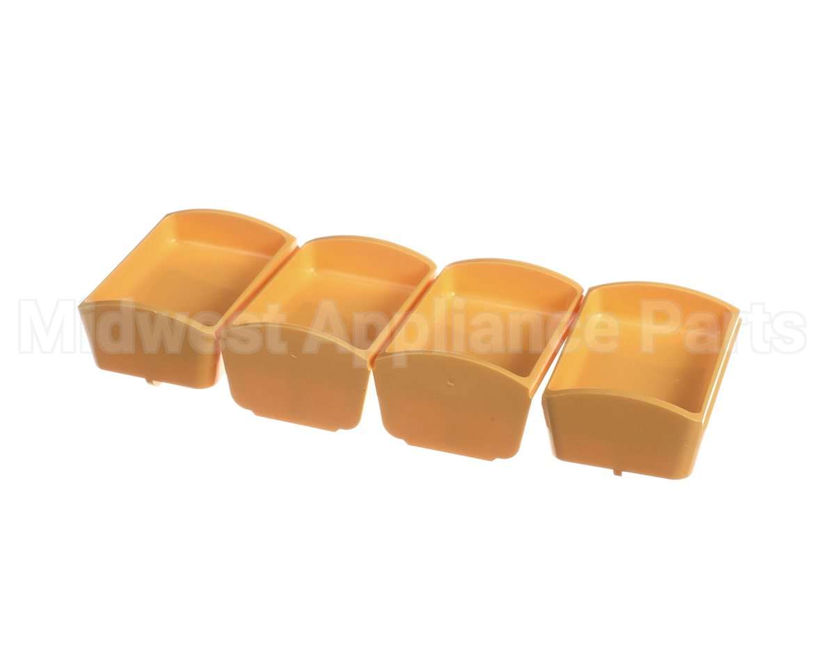 88845 Server Portion Tray, .82 Fl Oz Yel, 4 Pack