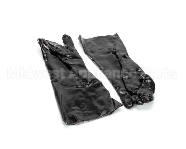 89-834 Prince Castle Gloves,Fryer,(Pair) 18In Blk P