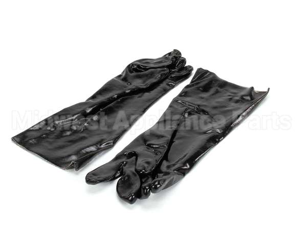 89-834 Prince Castle Gloves,Fryer,(Pair) 18In Blk P
