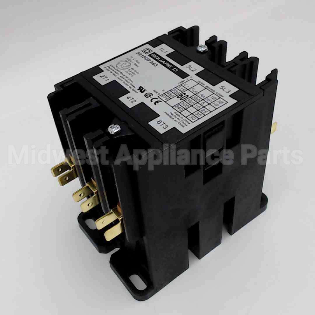 8910DPA63V14 Schneider Electric (Square D) 24V 3Pole 60Amp Contactor