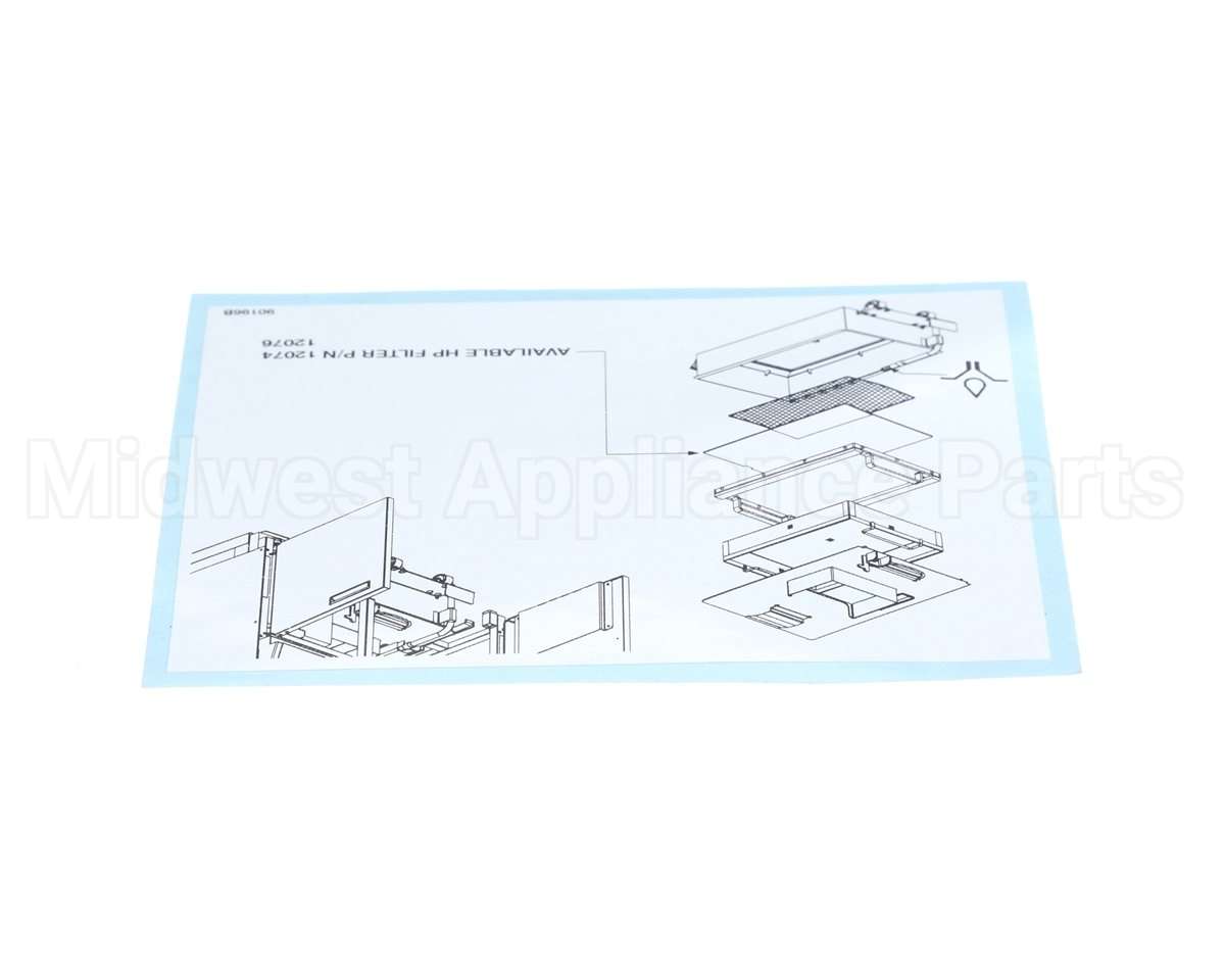 90196 Henny Penny Label-Replacement Filter