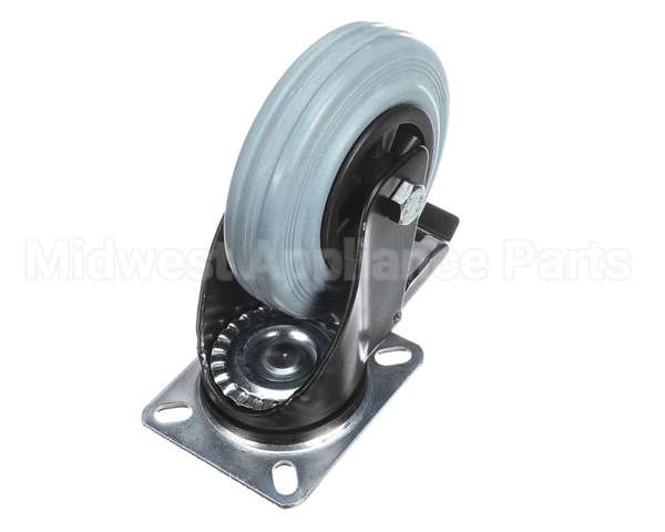 9040497 Fri-Jado Swivel Caster With Brake Black Fork Tire