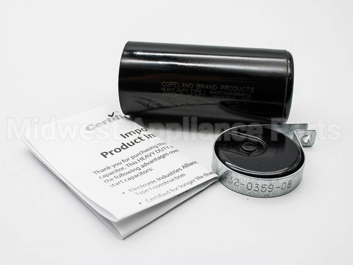 914-0036-03 Copeland 88-106Mfd 330V Start Capacitor