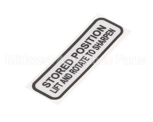 920216 Globe Sharpener Label