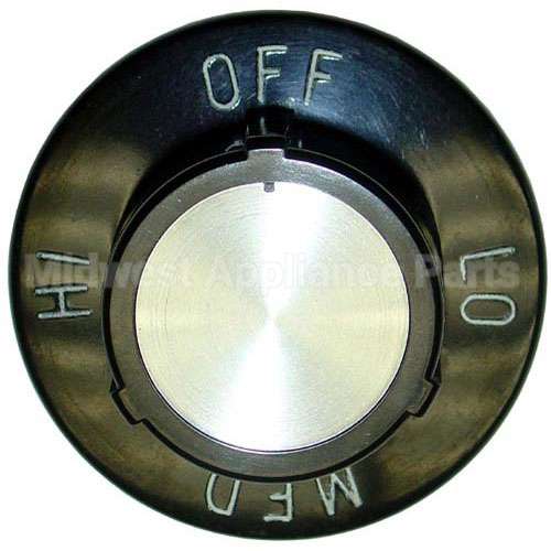 9305 Compatible Star Knob 2-1/2 D, Off-Lo-Med-Hi