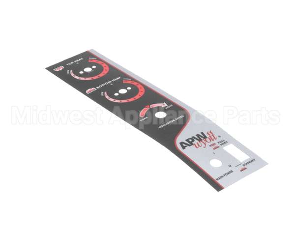 93310070 Apw Wyott Label, Bt15 Control