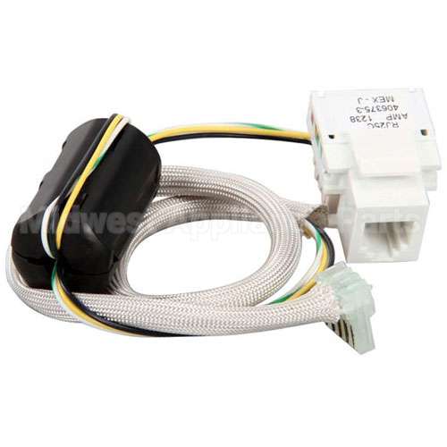 95-1200CES Compatible Prince Castle Wire Rj11 Wht Assy Kit