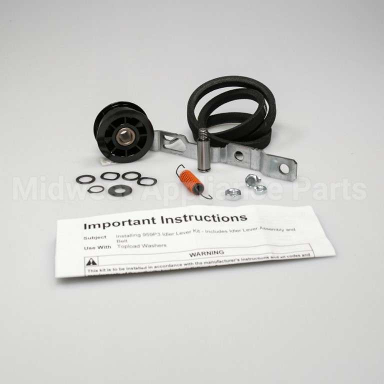 959P3 Speed Queen Kit, Idler Lever And Belt