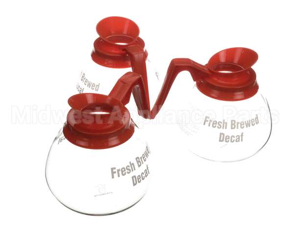 98006 Grindmaster Cecilware Decntr, Glss Dcaf 3Pk Orn