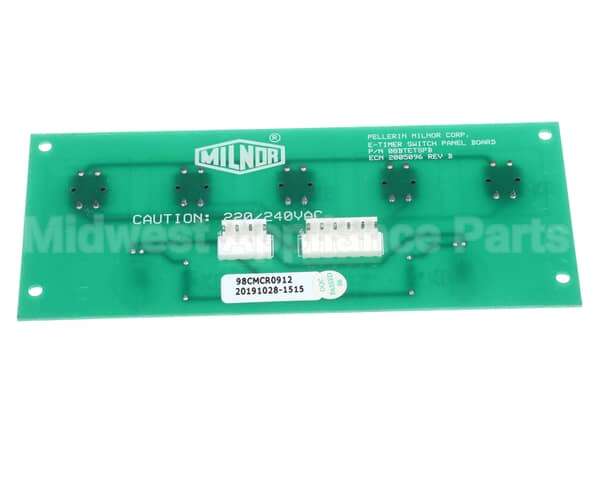 98CMCR0912 Milnor Bd:mwr Opl Status->Test