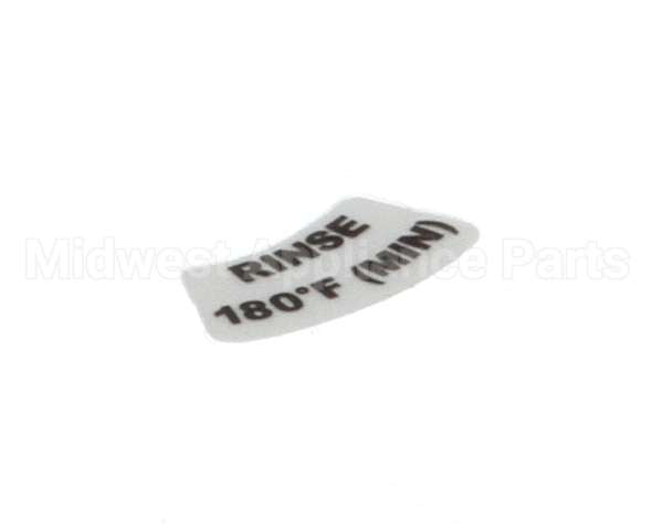 9905-002-97-62 Jackson Decal, Rinse 180F (Min)