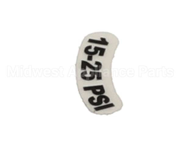 9905-002-97-74 Jackson Decal, 15-25 Psi