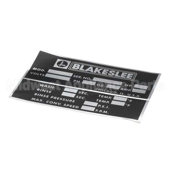 99705 Compatible Blakeslee Data Label