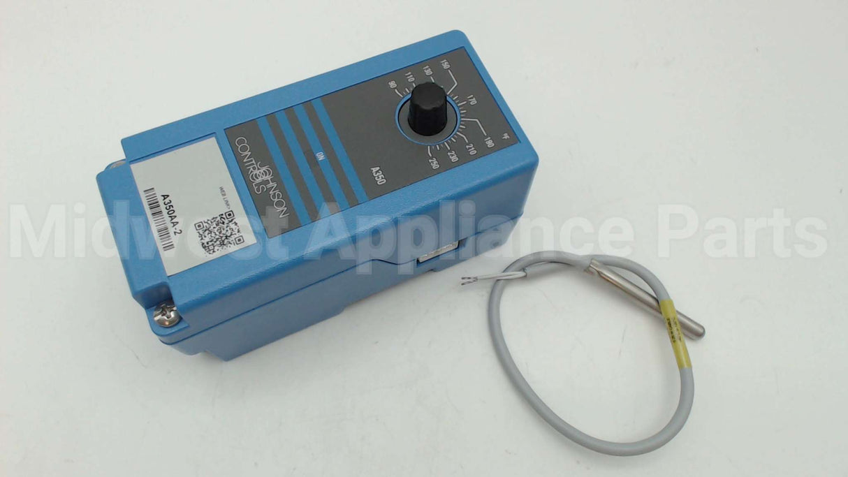 A350AA-2 Johnson Controls 90/250F Spdt 24Vw/Bulb,1/30Dif