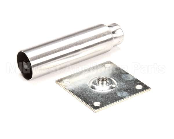 A48-5048-C Component Hardware Leg, Equip, S/S, Satin, 1.625