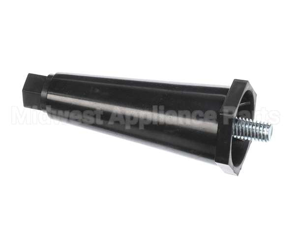 A545-004 Grindmaster Cecilware Leg 4 Black Plastic Hex Toe