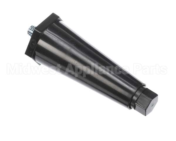 A545-004 Grindmaster Cecilware Leg 4 Black Plastic Hex Toe