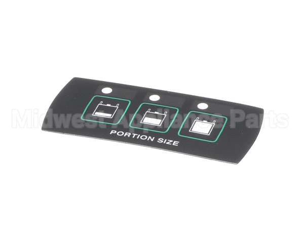 A546-384 Grindmaster Cecilware Decal, Touchpad Columb Select