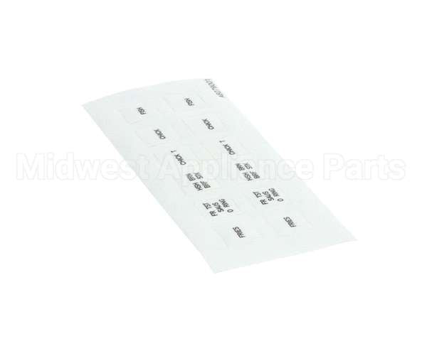 A6079001 Pitco Label,Decal Overelay Cmptr B.k.