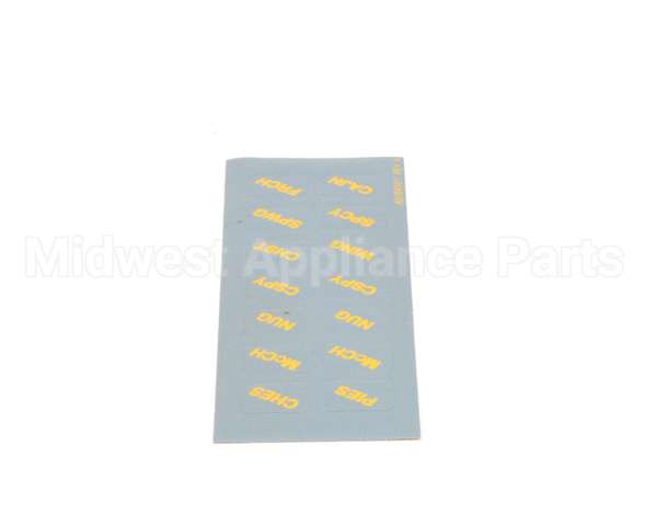 A6084501 Pitco Label,Decal Ovrly Cmptr Me,Mg14