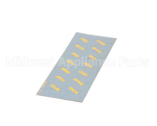 A6084501 Pitco Label,Decal Ovrly Cmptr Me,Mg14