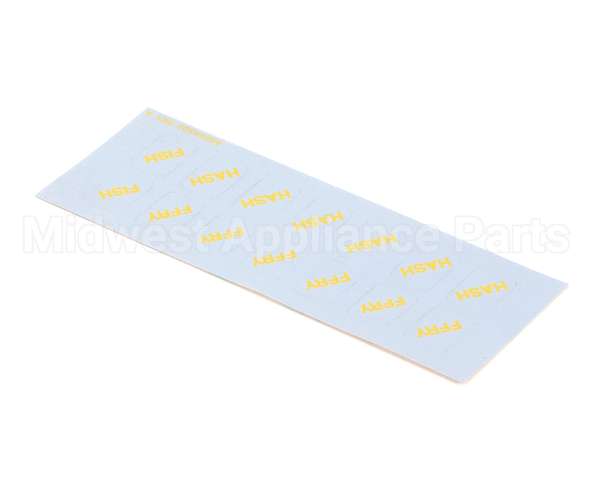 A6084502 Pitco Label,Decal Ovrelay Cmptr Ffry Mg