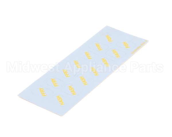 A6084502 Pitco Label,Decal Ovrelay Cmptr Ffry Mg