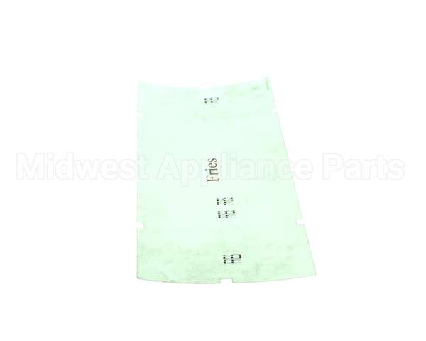 A6085503 Pitco Label,Ovrelay Hooters Fries