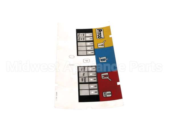 A6090701 Pitco Label,Ovrlay Wingstreet Sg