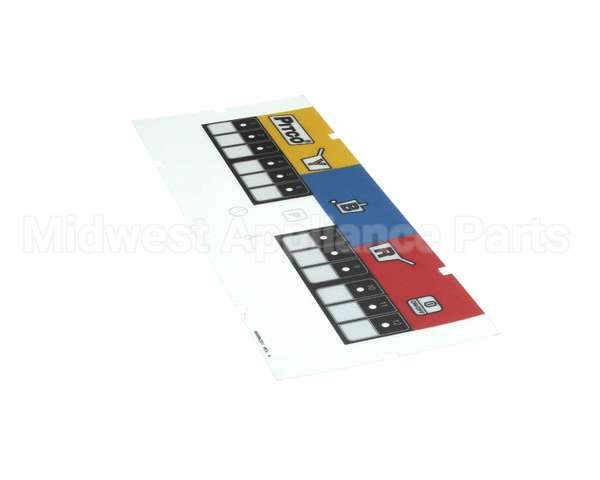A6096301 Pitco Label,Ovrelay 3 Zn Blank