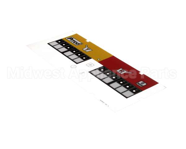 A6096501 Pitco Label,Ovrelay 2 Zn Blank