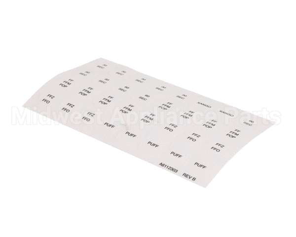 A6112303 Pitco Label,Swenson Ssh60W Left/Righ