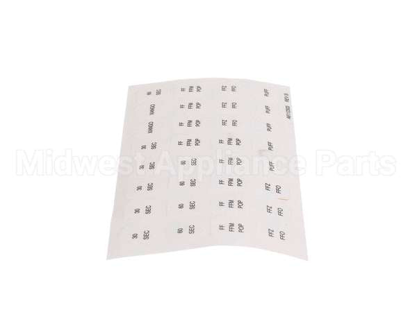 A6112303 Pitco Label,Swenson Ssh60W Left/Righ