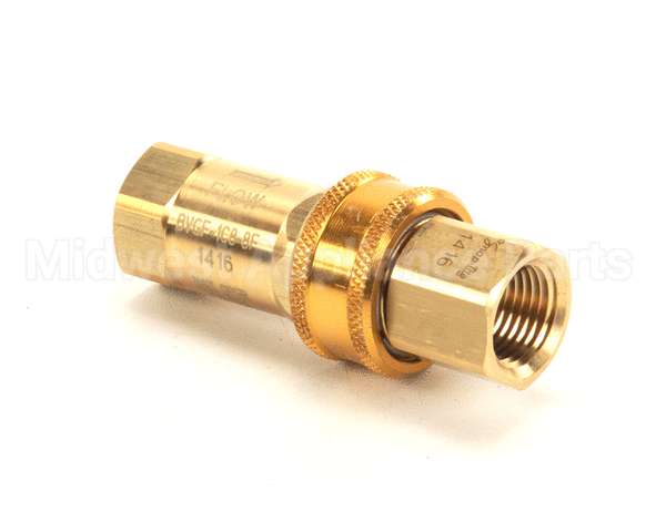 AG-5C T&S Brass Gas Appliance Connectors, Quick Disconne