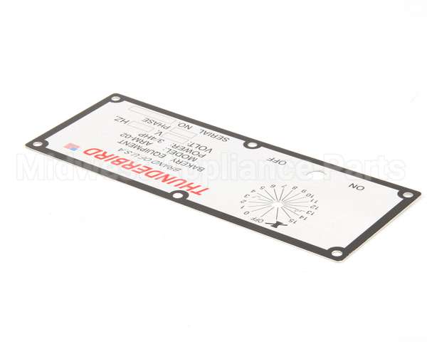 ARM-02-179 Thunderbird Switch Plate