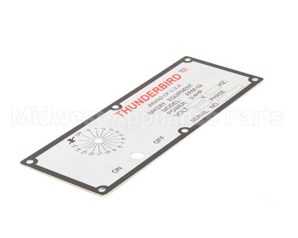 ARM-02-179 Thunderbird Switch Plate