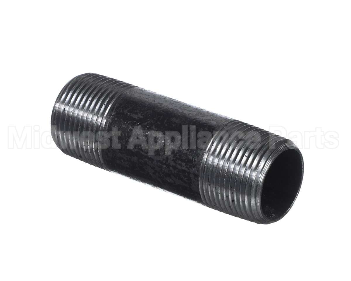 AS-N5218P Bakers Pride Nipple 3/4 X 3 Blk Pipe