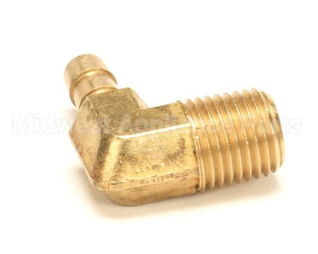 AT0P-2628-1 Accutemp Brass Elbow, 1/4 Hose Barb X 1/4 Male Np