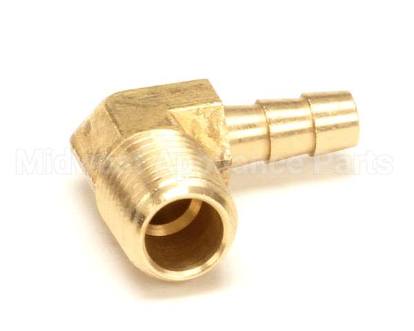AT0P-2628-1 Accutemp Brass Elbow, 1/4 Hose Barb X 1/4 Male Np