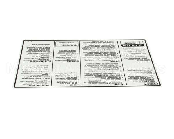 AT1L-3658-3 Accutemp Overlay Steamer Instructions