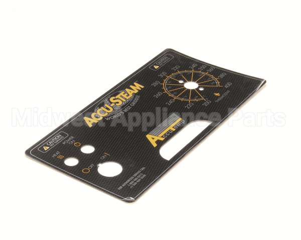 AT2L-2715-3 Accutemp Overlay, Control Panel External Thermost