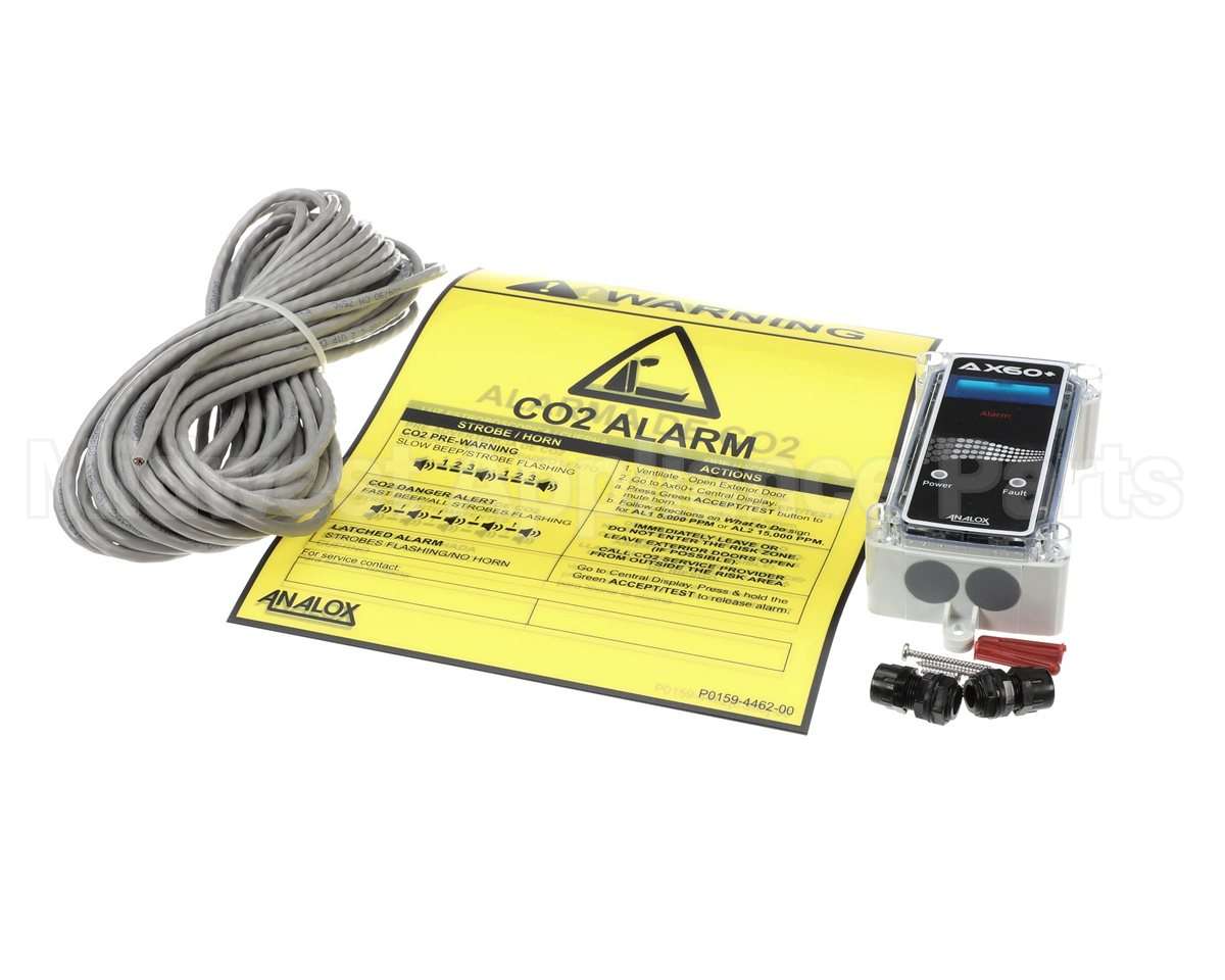 AX60RSYBE Analox Sensor Ax60+ Alarm, Hard Wired, Blue Strobe, In