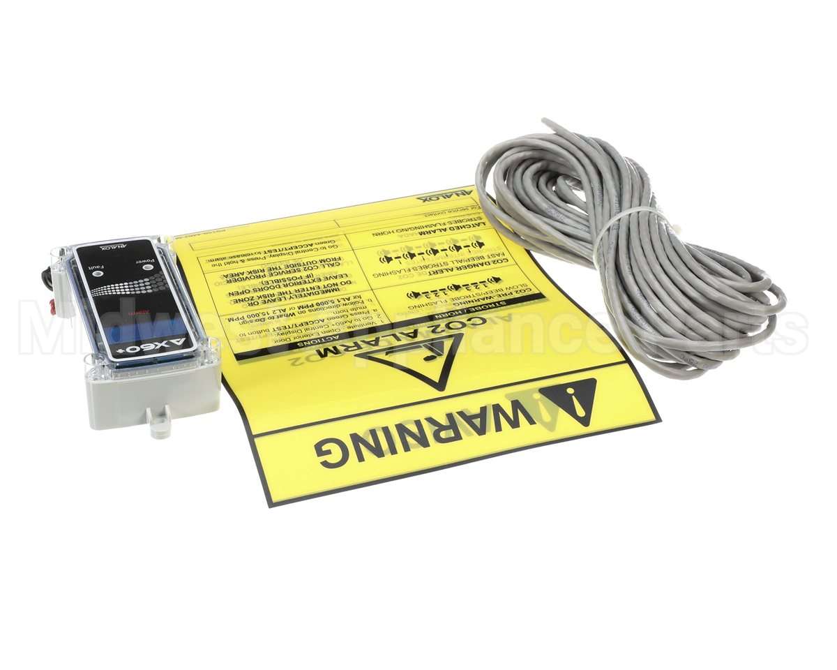 AX60RSYBE Analox Sensor Ax60+ Alarm, Hard Wired, Blue Strobe, In