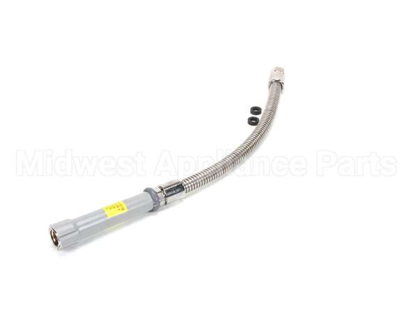 B-0020-H T&S Brass 20 Flexible S'steel Hose W/ Gray Handle
