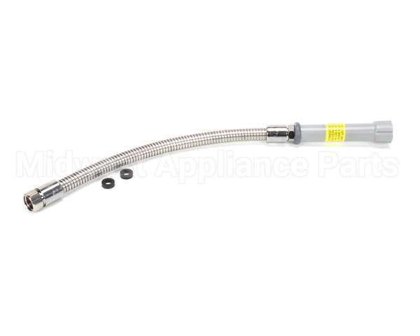 B-0020-H T&S Brass 20 Flexible S'steel Hose W/ Gray Handle