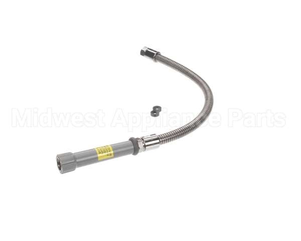 B-0024-H T&S Brass Hose, 24 Flexible Stainless Steel